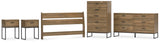 Deanlow Panel Headboard, Dresser, Chest and 2 Nightstands