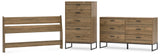 Deanlow Panel Headboard, Dresser and Chest