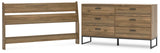 Deanlow Panel Headboard and Dresser