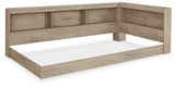 Oliah Bookcase Storage Bed
