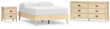 Cabinella Platform Bed, Dresser and Nightstand