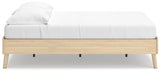 Cabinella Platform Bed and 2 Nightstands
