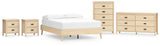 Cabinella Platform Bed, Dresser, Chest and 2 Nightstands