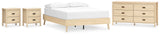 Cabinella Platform Bed, Dresser and 2 Nightstands
