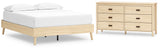 Cabinella Platform Bed and Dresser