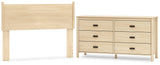 Cabinella Panel Headboard and Dresser