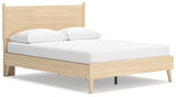 Cabinella Platform Panel Bed, Dresser and 2 Nightstands