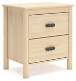 Cabinella Panel Headboard and 2 Nightstands