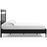 Finch Panel Platform Bed with 2 Nightstands