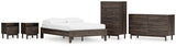 Calverson Platform Bed, Dresser, Chest and 2 Nightstands