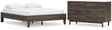 Calverson Platform Bed and Dresser