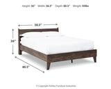 Calverson Panel Platform Bed, Dresser, Chest and 2 Nightstands