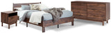 Calverson Panel Platform Bed with Dresser and Nightstand