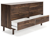 Calverson Panel Headboard, Dresser and 2 Nightstands