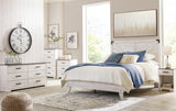 Shawburn Platform Bed with Dresser and 2 Nightstands