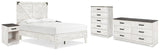 Shawburn Platform Bed with Dresser, Chest and 2 Nightstands