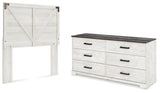 Shawburn Panel Headboard with Dresser
