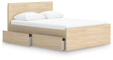 Onita Panel Platform Bed with 2 Side Storage