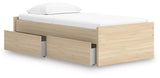 Onita Platform Bed with 1 Side Storage