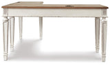 Realyn Lift-top Desk, L-shaped Desk and 4 Bookcases