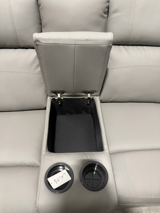 66” Manual Dual Recliner with Center Console