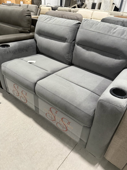 58” Trifold Sofa Sleeper (70” in Bed Depth) with Cupholders