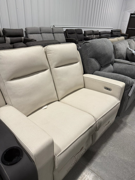 59” Power Dual Recliner with USB