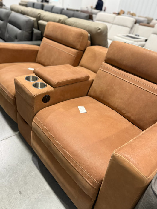 **Ultra Leather** 78” PowerDual Recliner with Center Console