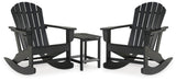 Sundown Treasure Outdoor Rocking Chairs and End Table Set