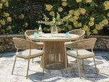 Orchard Beach Outdoor Dining Table and 4 Chairs