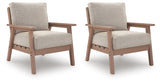 Grover Beach Outdoor Sofa with 2 Lounge Chairs
