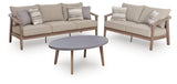 Harmony Headlands Outdoor Sofa and Loveseat with Coffee Table
