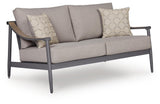 Ocean Beach Outdoor Sofa and Loveseat with Coffee Table