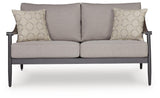 Ocean Beach Outdoor Sofa and Loveseat with Coffee Table