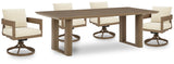 Serene Bay Outdoor Dining Table and 4 Chairs