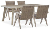 Cliff Trails Outdoor Dining Table and 4 Chairs