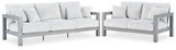 Hurley Park Outdoor Sofa and Loveseat