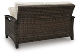Monterey Point Outdoor Loveseat with Cushion