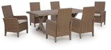 Laguna Heights Outdoor Dining Table and 6 Chairs
