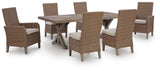 Laguna Heights Outdoor Dining Table and 6 Chairs
