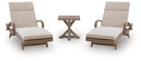 Laguna Heights 2 Outdoor Lounge Chairs with End Table