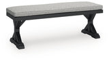 Beachcroft Outdoor Bench with Cushion