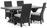 Beachcroft Outdoor Dining Table and 4 Chairs