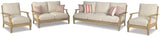 Clare View Outdoor Sofa, Loveseat and 2 Lounge Chairs