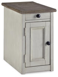 Bolanburg Chairside End Table with USB Ports & Outlets