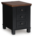 Wildenauer Lift-top Coffee Table and 2 Chairside End Tables