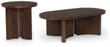 Korestone Coffee Table with 1 End Table