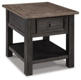 Tyler Creek Coffee Table and 2 End Tables with Console