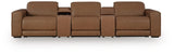 Magic Man 5-Piece Power Reclining Sectional with Console