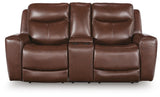 Bexhurst Power Reclining Loveseat with Console